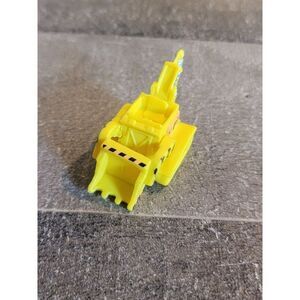 Mini Spin Master 2015 bulldozer Paw Patrol Disney yellow construction toy figure